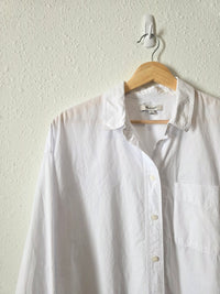 Madewell Oversized Cotton Button Up (S)