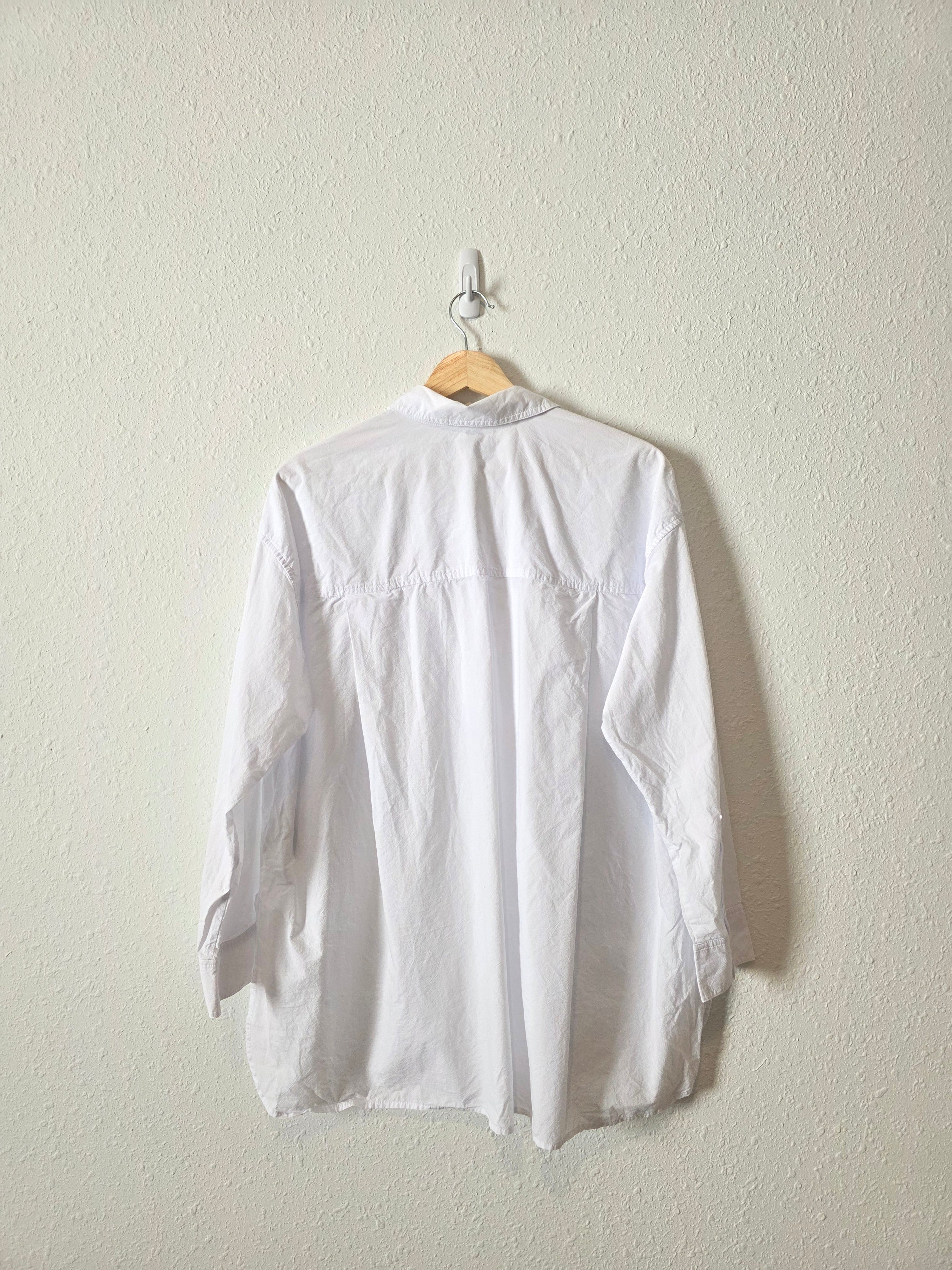 Madewell Oversized Cotton Button Up (S)