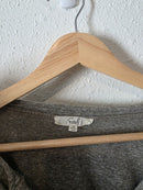 Easel Puff Sleeve Tie Front Top (3X)
