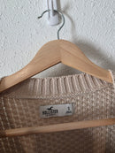 NEW Neutral Cable Knit Sweater (S)