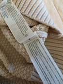 NEW Neutral Cable Knit Sweater (S)