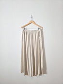 Zenana Wide Leg Linen Blend Pants (XL)