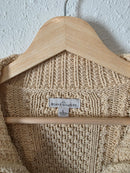 LL Bean Cable Knit Cotton Sweater (L)