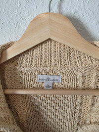 LL Bean Cable Knit Cotton Sweater (L)