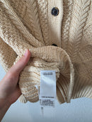 LL Bean Cable Knit Cotton Sweater (L)