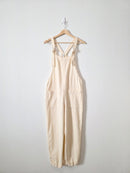 Gentle Fawn Cream Cotton Overalls (S)