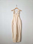 Gentle Fawn Cream Cotton Overalls (S)