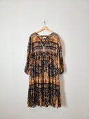 Spell & The Gypsy Floral Midi Dress (L)