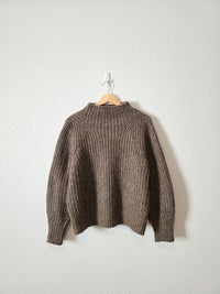 Madewell Chunky Mockneck Sweater (M)