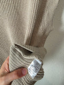 Oversized Turtleneck Sweater Top (M)