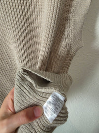Oversized Turtleneck Sweater Top (M)