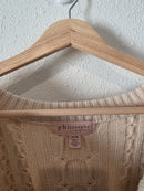Chunky Cable Knit Sweater (XL)