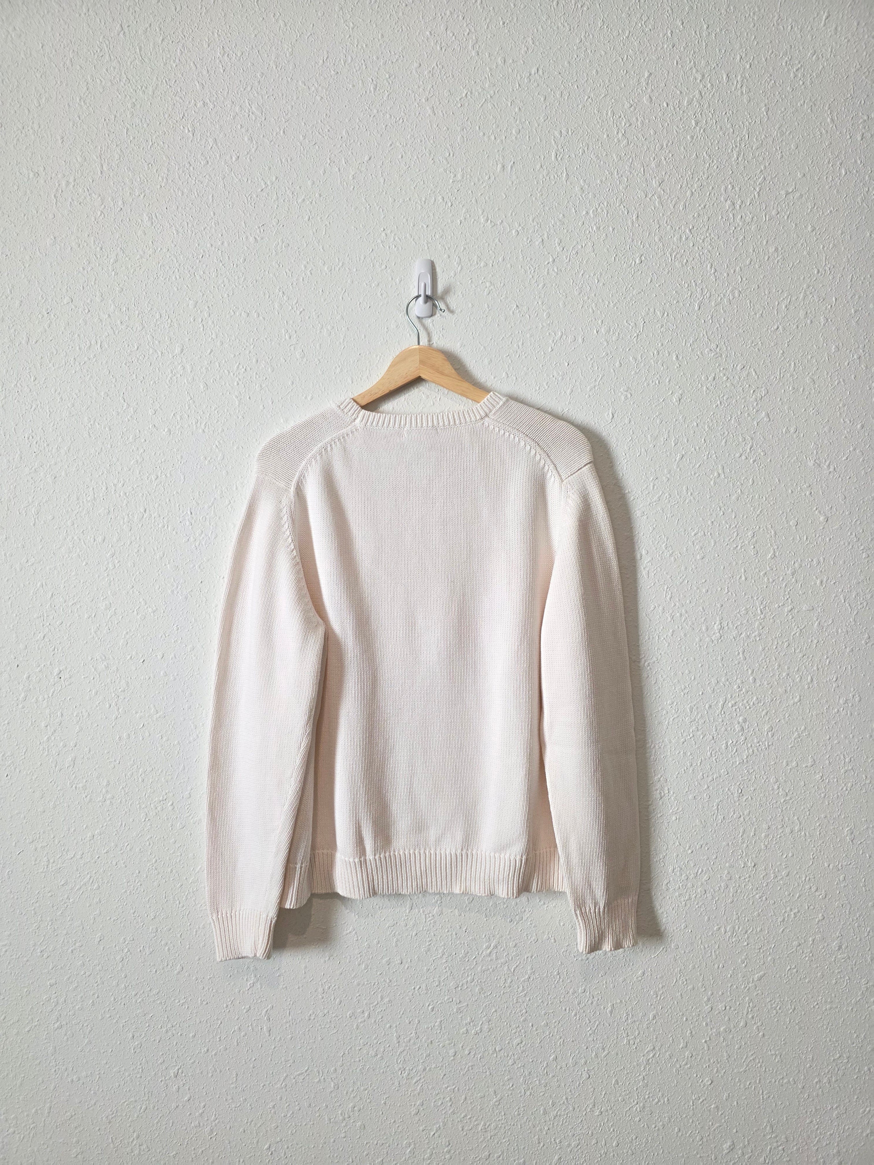 Vintage Cotton Crewneck Sweater (XL)