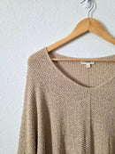 Neutral Textured Sweater (XL/1X)