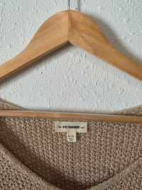 Neutral Textured Sweater (XL/1X)