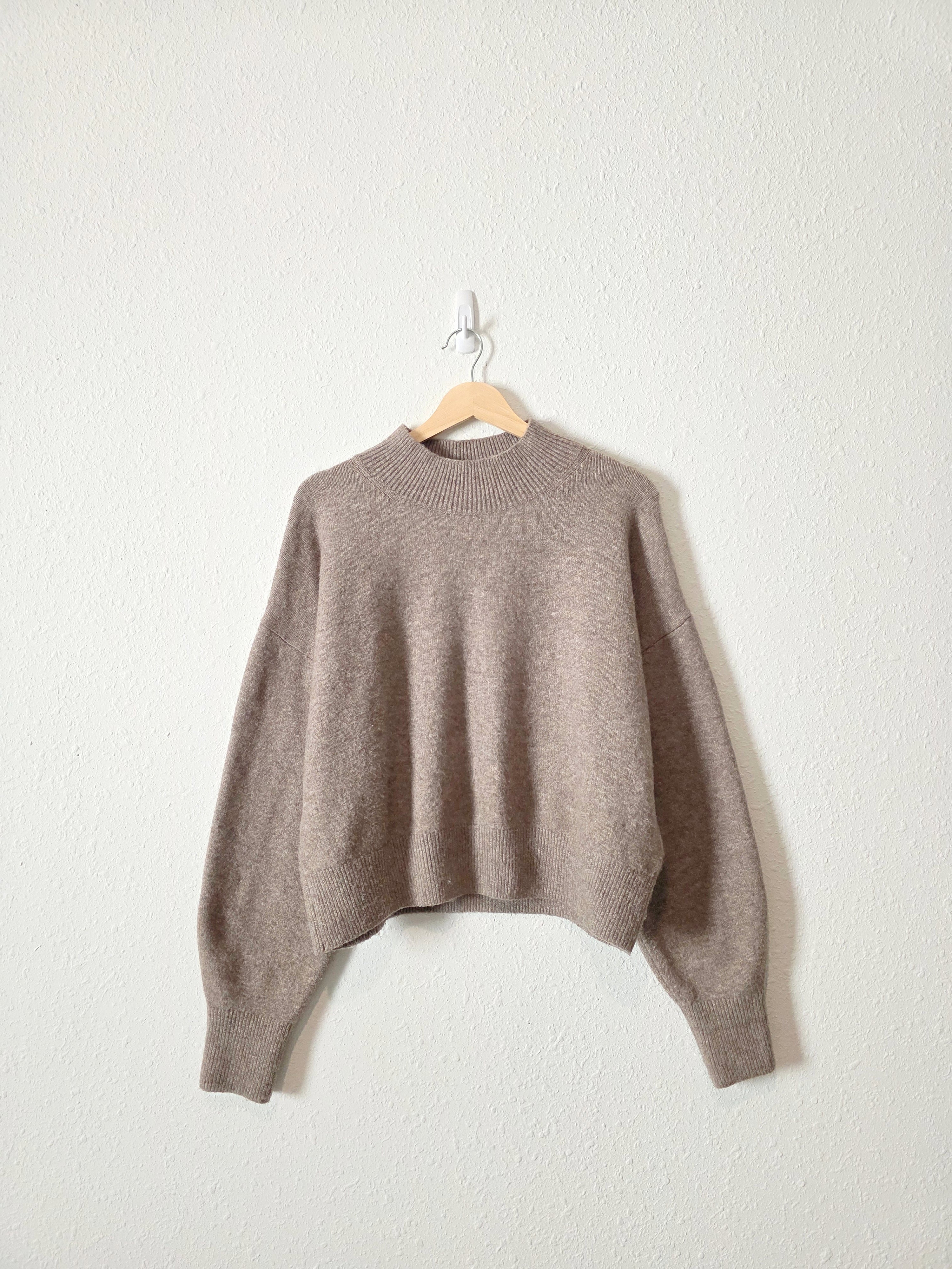 & Other Stories Oversized Mockneck Sweater (M)