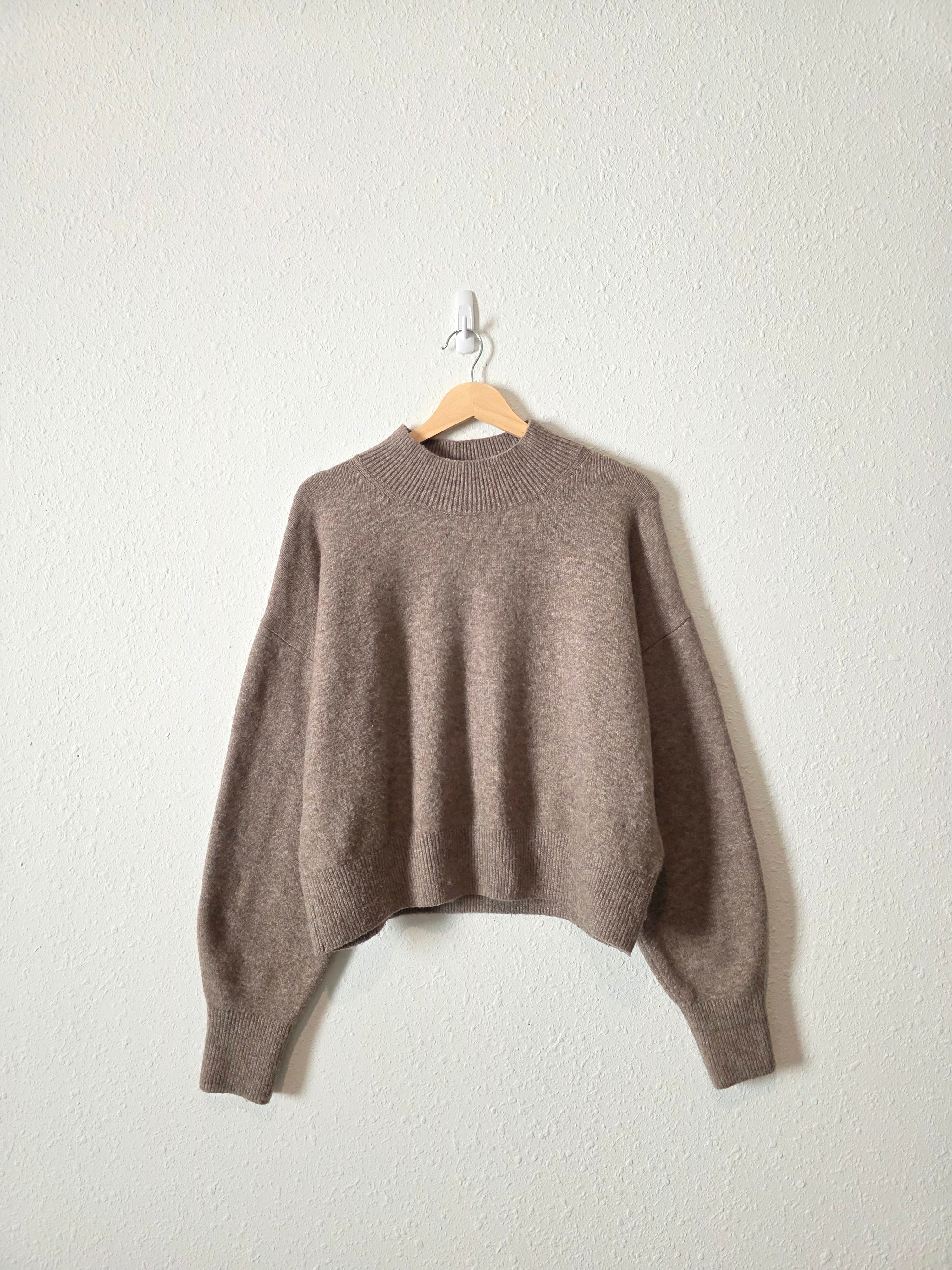 & Other Stories Oversized Mockneck Sweater (M)