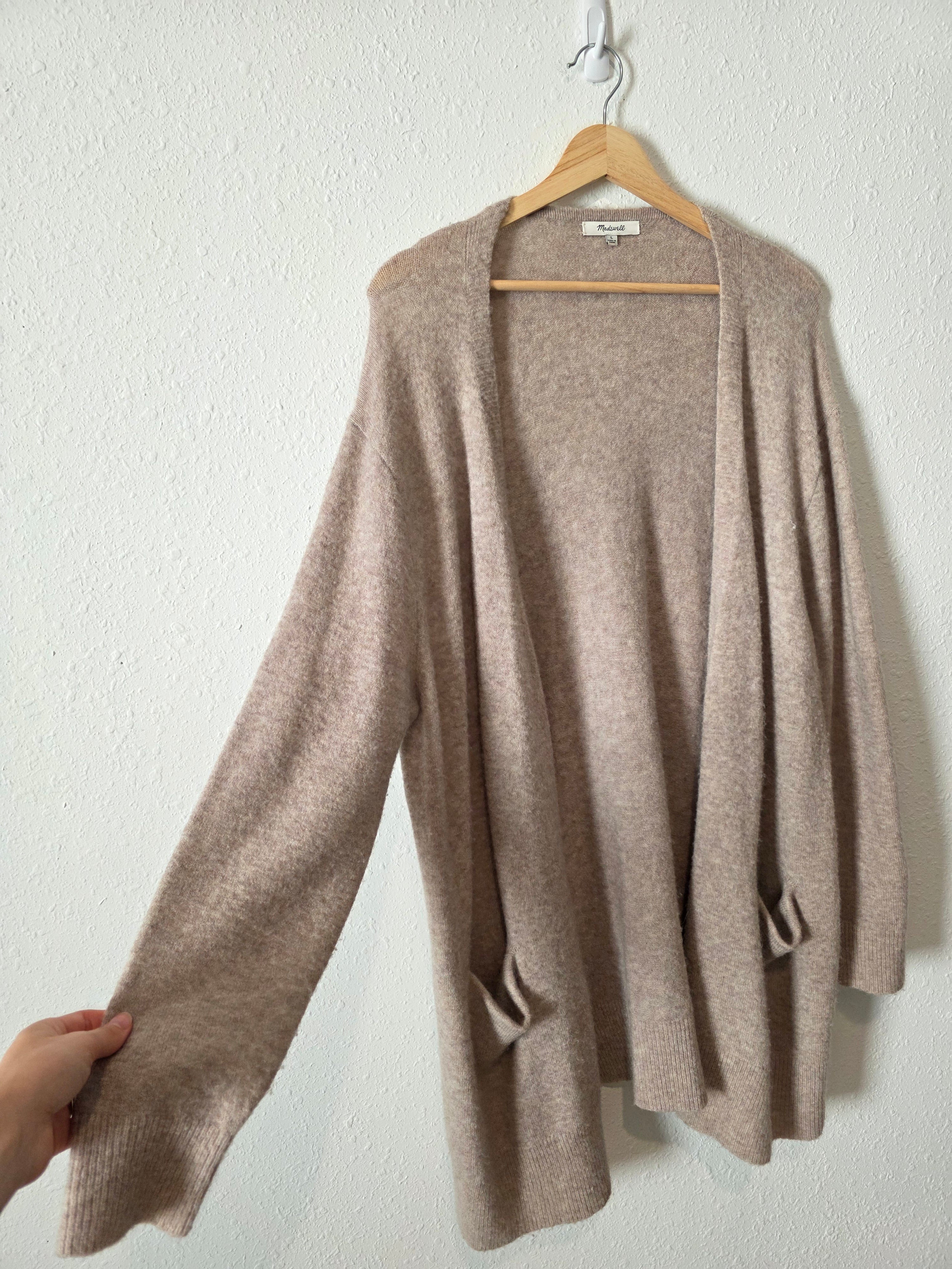 Madewell Cozy Cardigan Sweater (L)