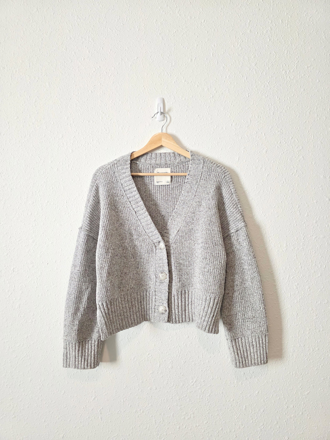 Abercrombie Chenille Knit Cardigan (S)