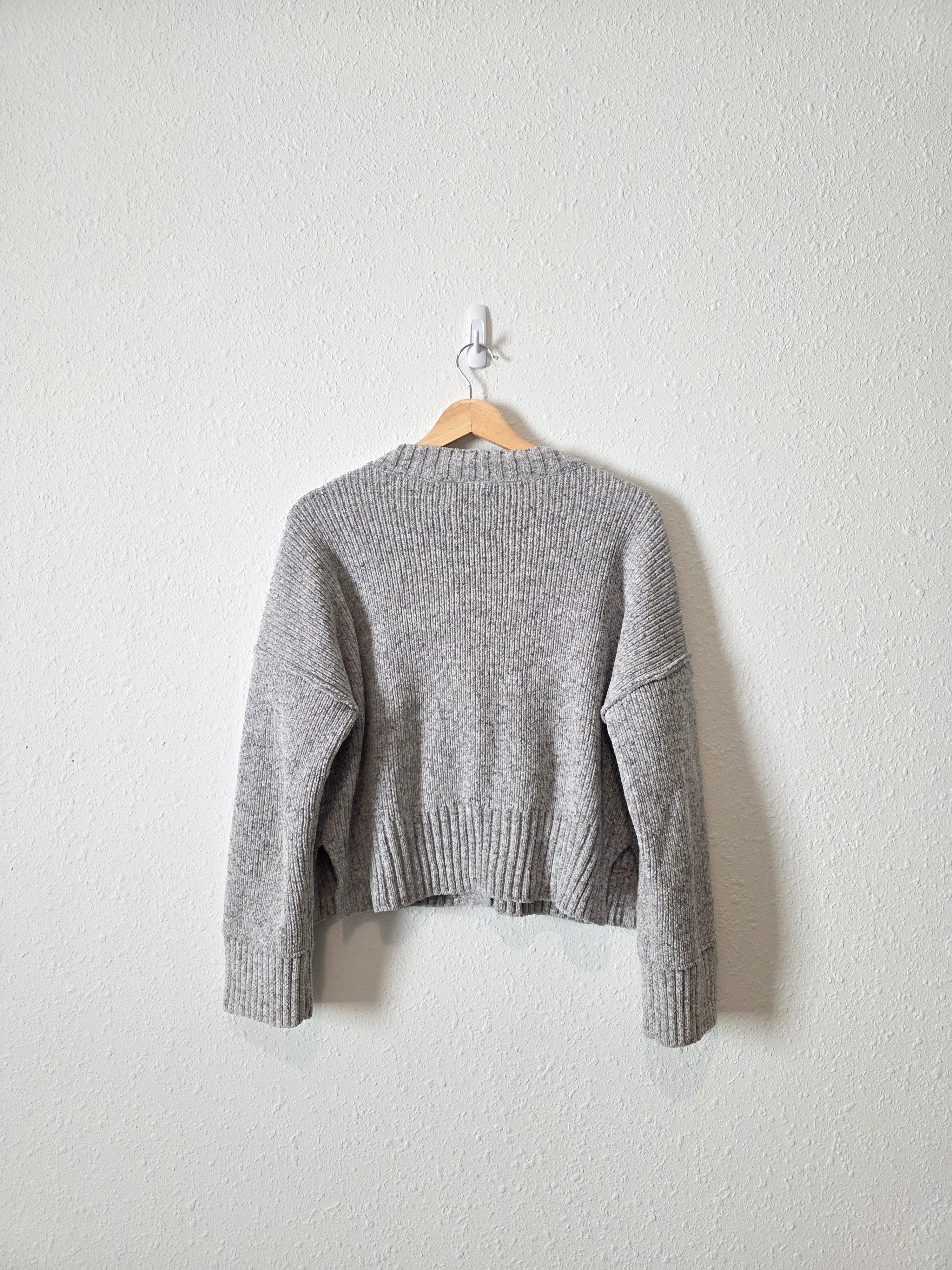 Abercrombie Chenille Knit Cardigan (S)