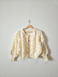 NEW Petal & Pup Floral Cardigan (L)