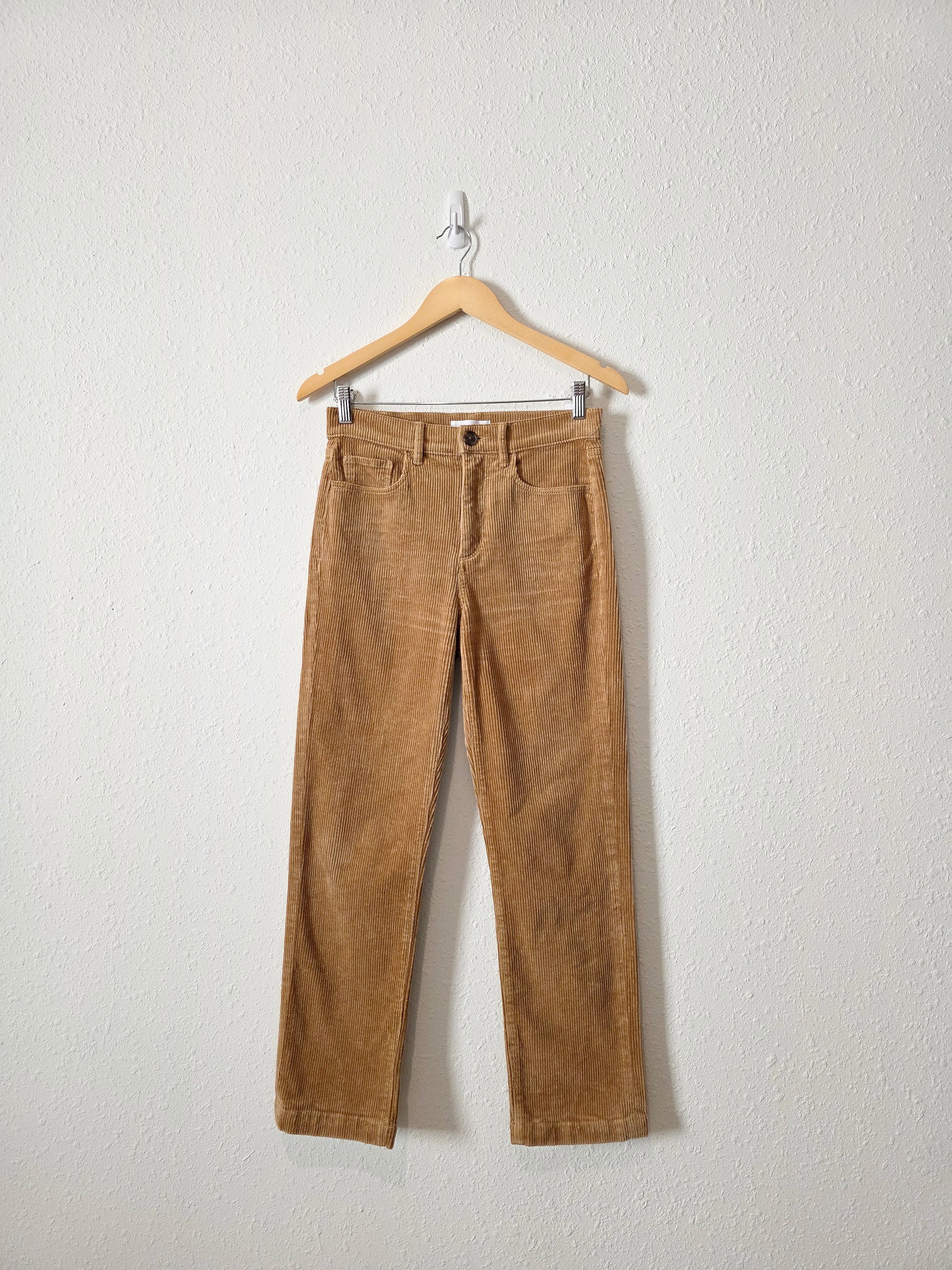 Loft Corduroy Straight Jeans (25/0)