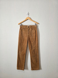 Loft Corduroy Straight Jeans (25/0)