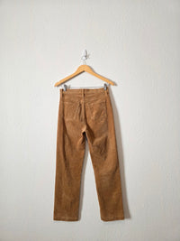 Loft Corduroy Straight Jeans (25/0)