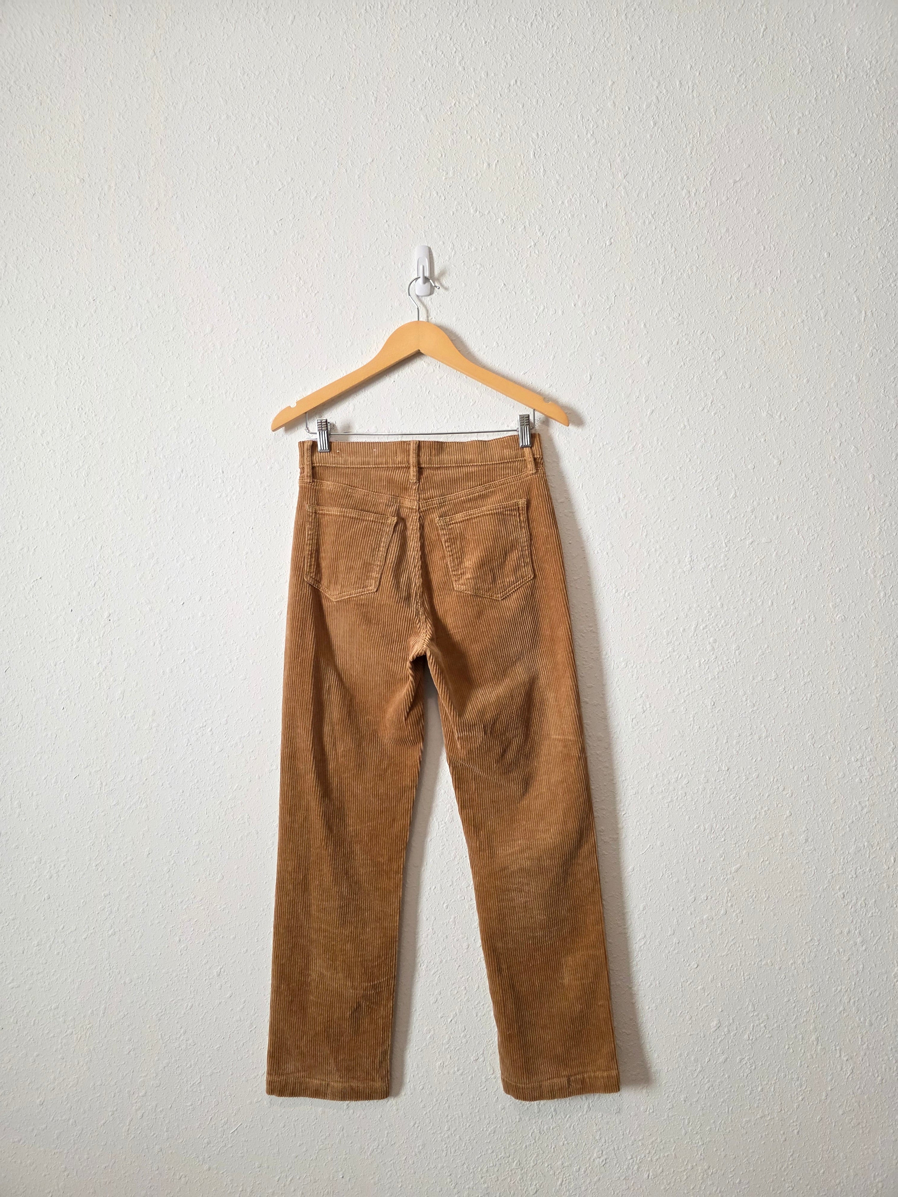 Loft Corduroy Straight Jeans (25/0)