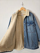 NEW Sherpa Lined Denim Jacket (4X)