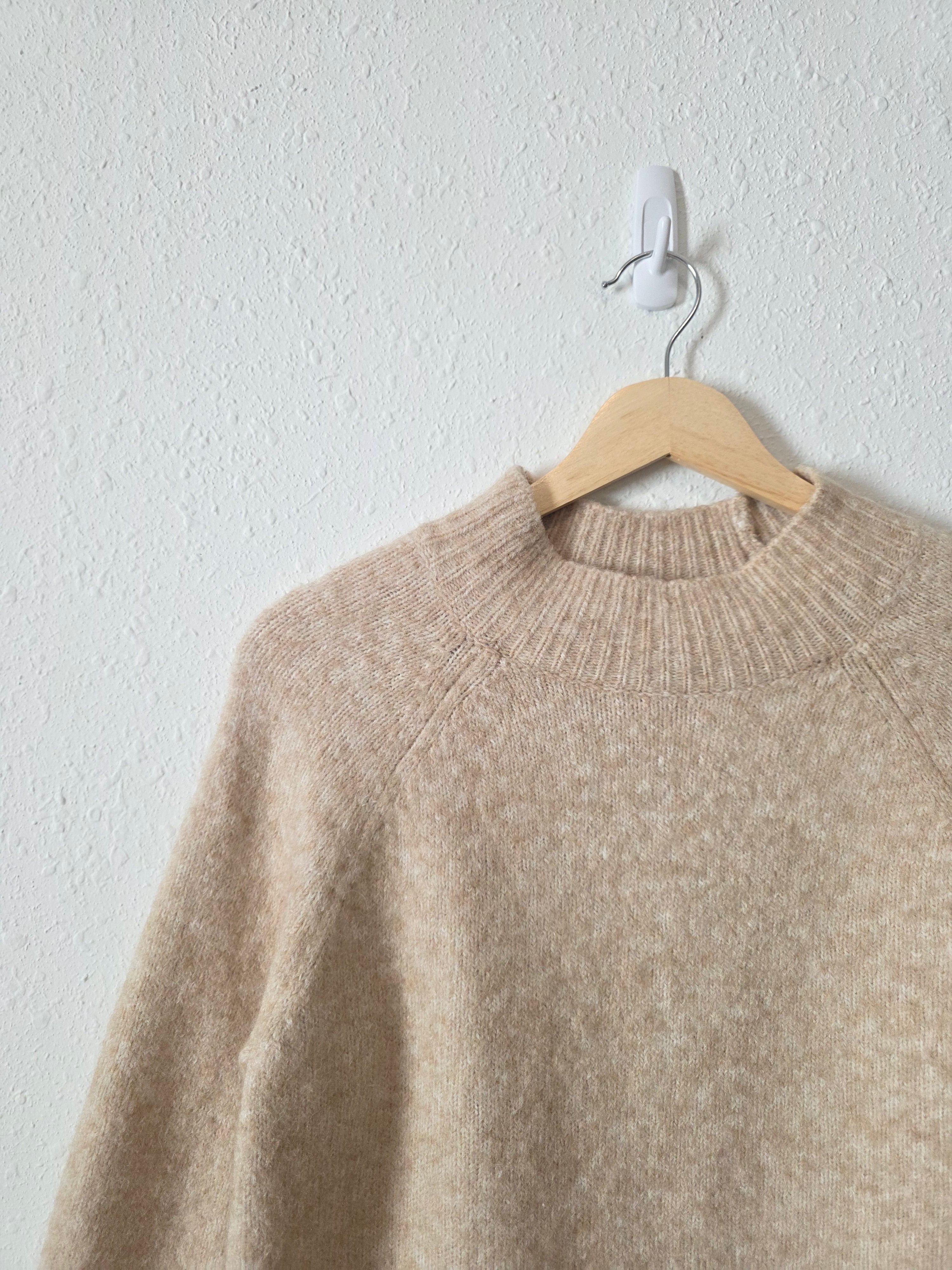 Banana Republic Fuzzy Mockneck Sweater (S)