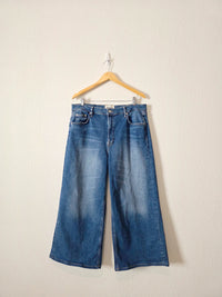 Boden Wide Leg Crop Jeans (32)