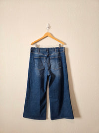 Boden Wide Leg Crop Jeans (32)
