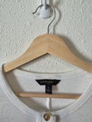 Banana Republic Cotton Henley Tee (L)