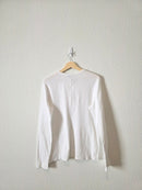 Banana Republic Cotton Henley Tee (L)