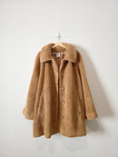 Gap Camel Sherpa Coat (XXL)