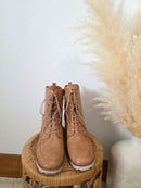 Korks Heeled Lace Up Boots (10)