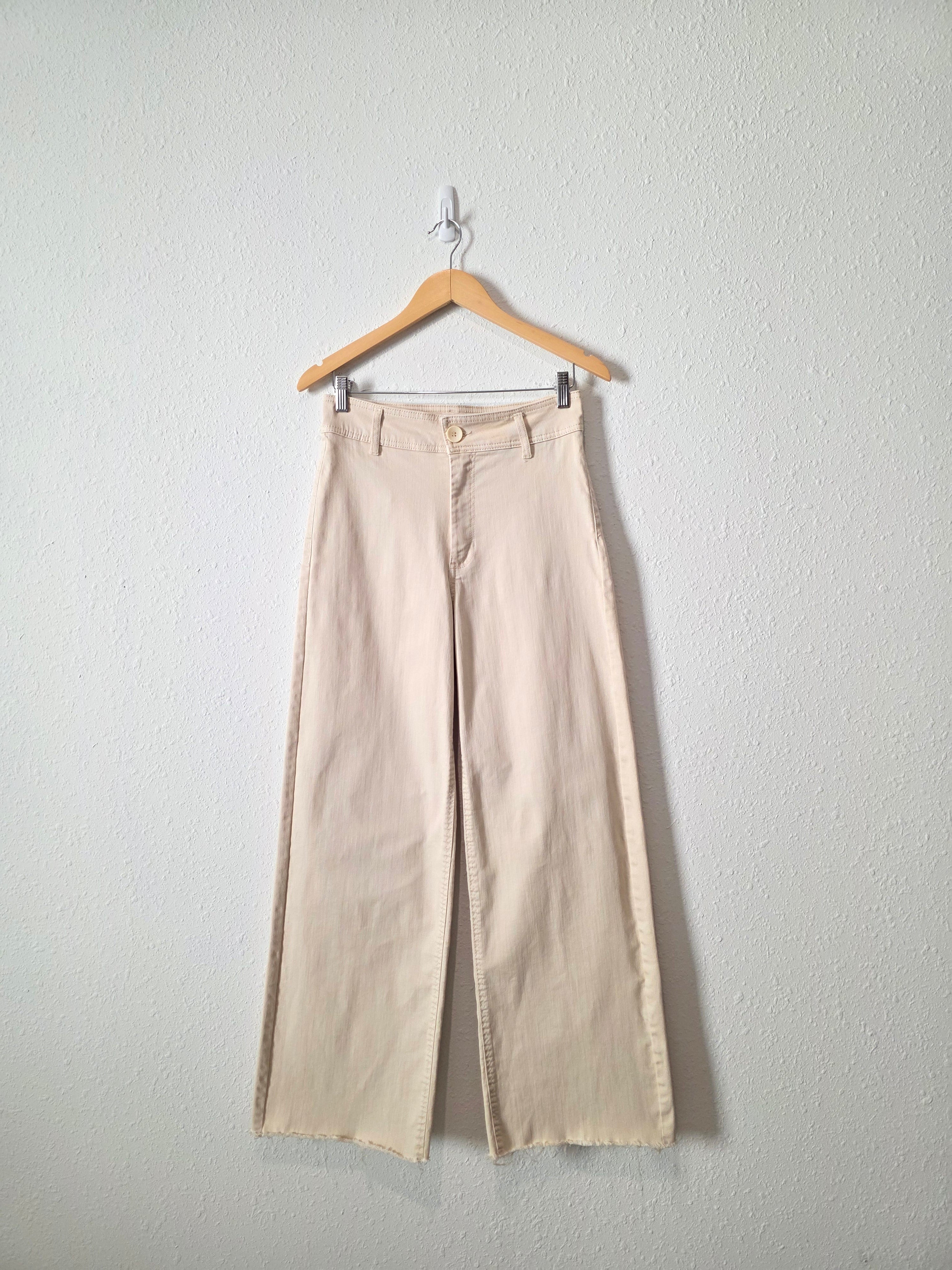 Oat Wide Leg Jeans (6/28)