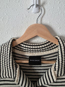 Miou Muse Striped Sweater Vest (M)