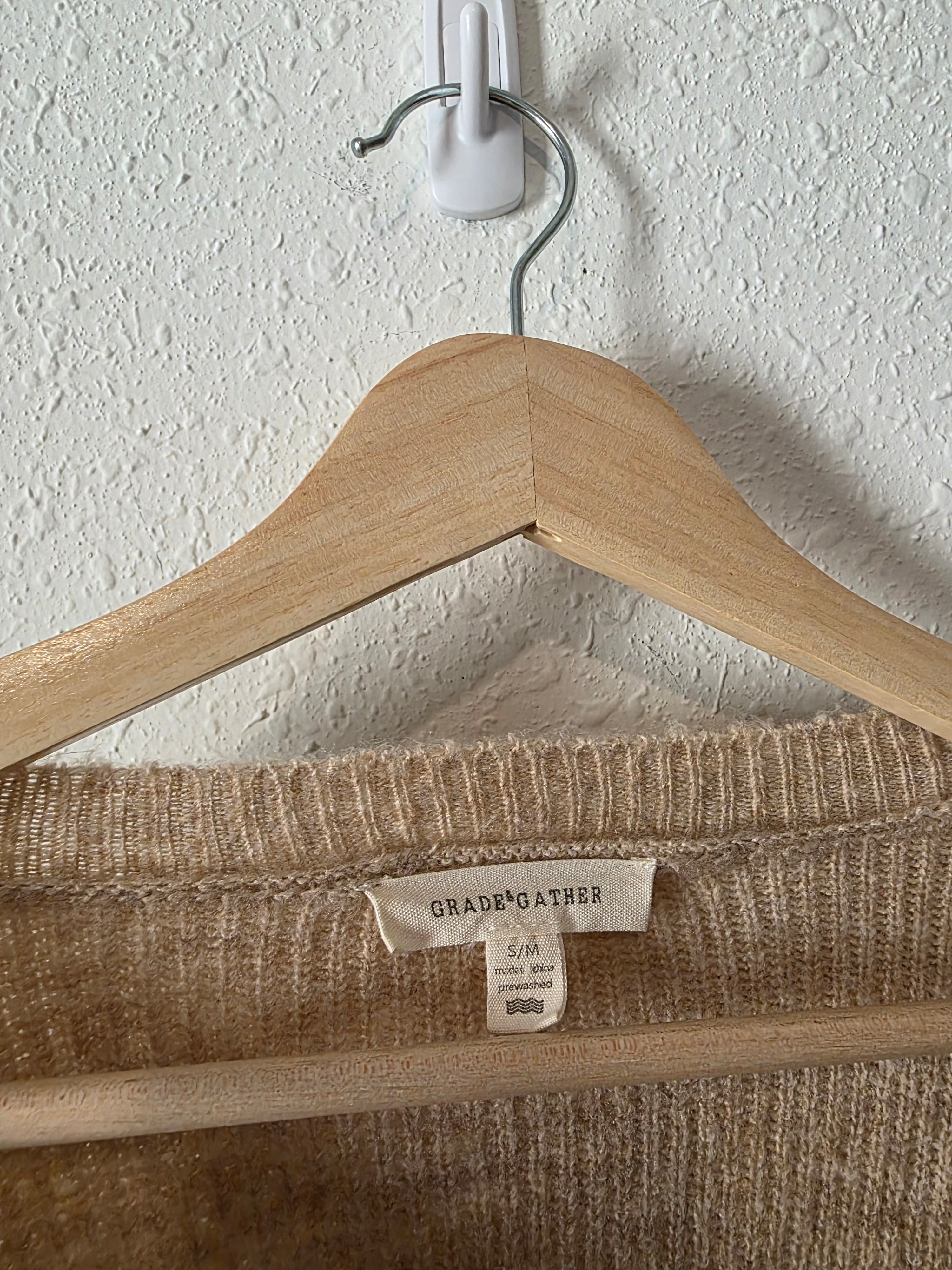 Grade & Gather Oversized Sweater (S/M)