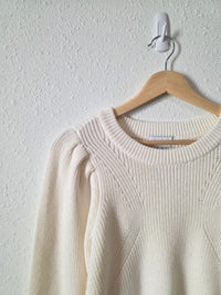 Evereve Puff Sleeve Sweater (XS)
