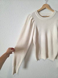 Evereve Puff Sleeve Sweater (XS)