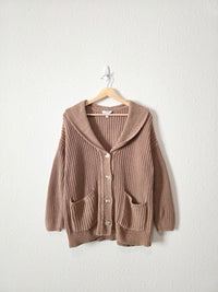 Haven Chunky Cardigan Sweater (S)