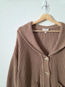 Haven Chunky Cardigan Sweater (S)