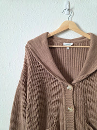 Haven Chunky Cardigan Sweater (S)