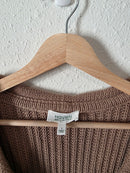 Haven Chunky Cardigan Sweater (S)