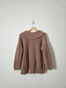 Haven Chunky Cardigan Sweater (S)