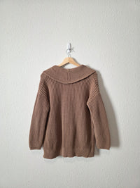 Haven Chunky Cardigan Sweater (S)