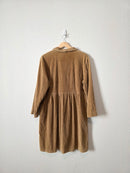 Vintage Corduroy Babydoll Dress (M/L)