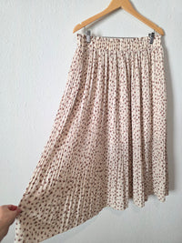 NEW Floral Pleated Midi Skirt (XXL)